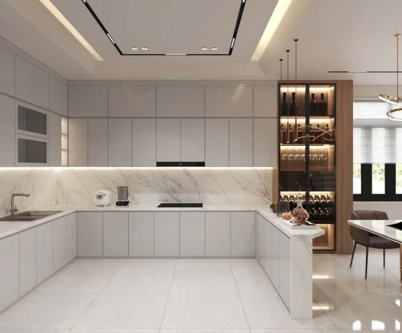 Cách sắp xếp vật dụng trong phòng bếp phù hợp